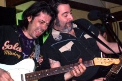 With Timo Gross at Swingin' Wi'Wa, Germany (pic: Margaret McDonald)