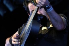 Live at BRBF Peer Festival, Belgium (pic: Luc de Ruysscher)