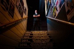 Photoshoot for Glasgow Blues Players project. Pic: Kirk Lothian 2015