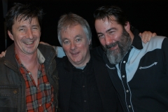 With lee Patterson & Duncan McCrone after our show at Buchanan Hall (Jan 2011)